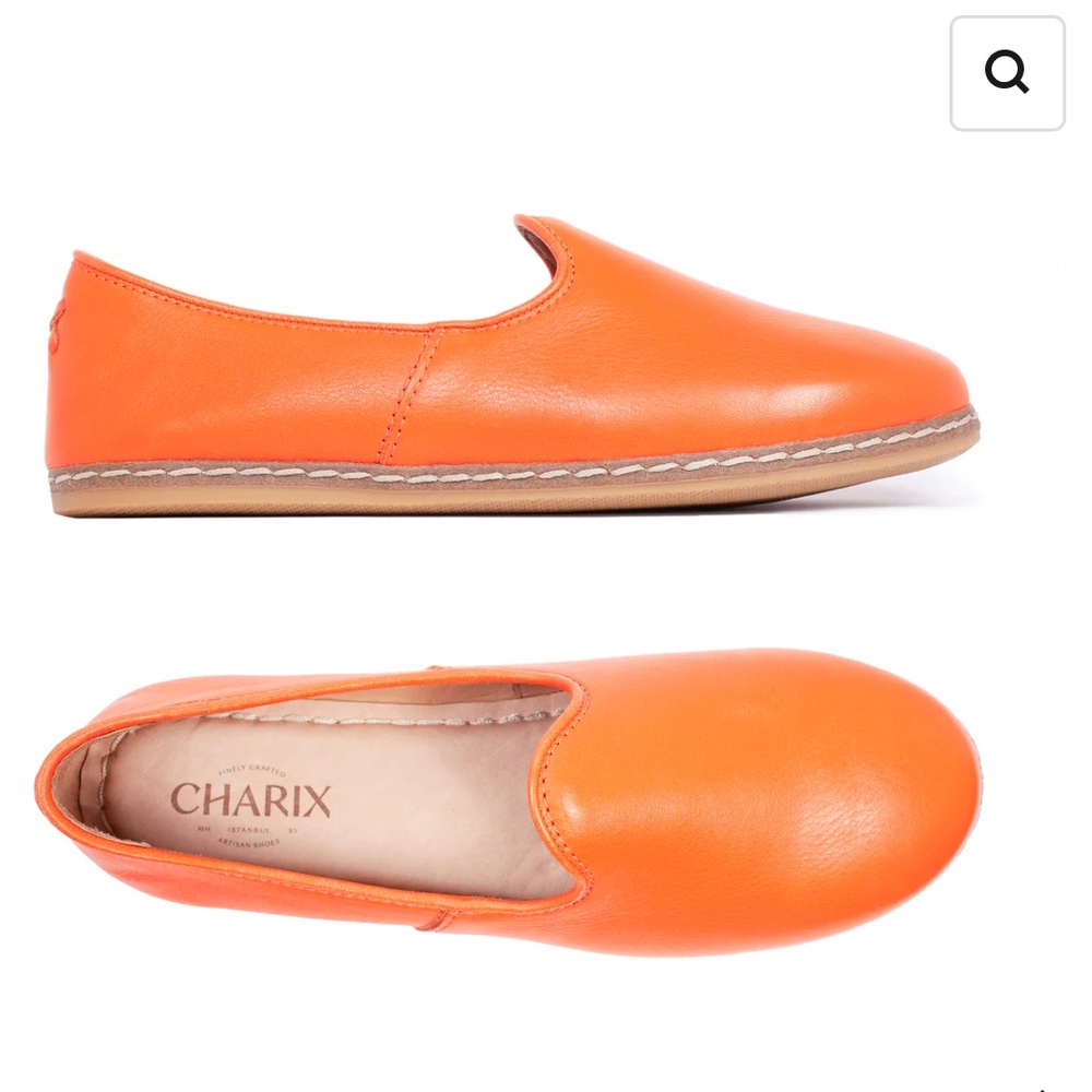 Brand New CHARIX Orange Slip On Euro 38.5, US 8.5